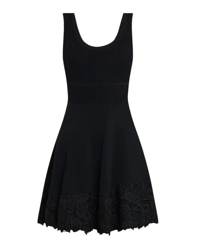 Orpheus Lace Combo Mini Dress Orpheus Lace Combo Mini Dress