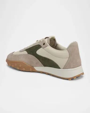 Vince Men's Pallisades Suede and Leather Runner Sneakers | Thumbnail 2 Vince Men's Pallisades Suede and Leather Runner Sneakers | Thumbnail 2