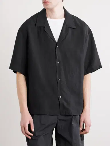 A Kind Of Guise Samata Camp-Collar Linen Shirt - Men | Thumbnail 3 A Kind Of Guise Samata Camp-Collar Linen Shirt - Men | Thumbnail 3