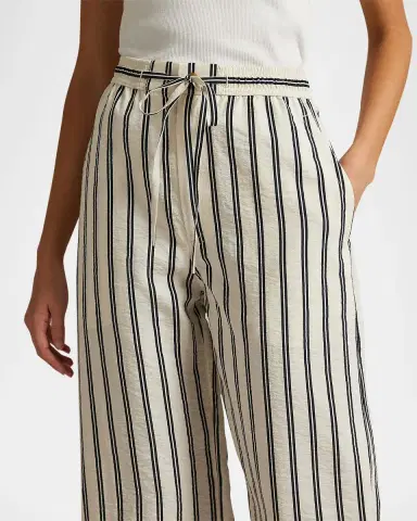 Polo Ralph Lauren Striped Silk-Blend Wide-Leg Pant | Thumbnail 5 Polo Ralph Lauren Striped Silk-Blend Wide-Leg Pant | Thumbnail 5