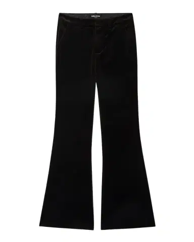 Zadig & Voltaire Prevy Velvet Flare Pants | Thumbnail 1 Zadig & Voltaire Prevy Velvet Flare Pants | Thumbnail 1