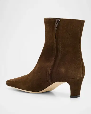 STAUD Wally Suede Ankle Boots | Thumbnail 3 STAUD Wally Suede Ankle Boots | Thumbnail 3