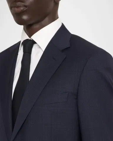 Canali Tonal Plaid Wool Single-Breasted Suit | Thumbnail 6 Canali Tonal Plaid Wool Single-Breasted Suit | Thumbnail 6