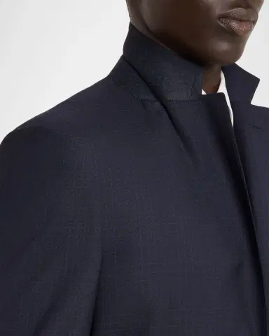 Canali Tonal Plaid Wool Single-Breasted Suit | Thumbnail 8 Canali Tonal Plaid Wool Single-Breasted Suit | Thumbnail 8