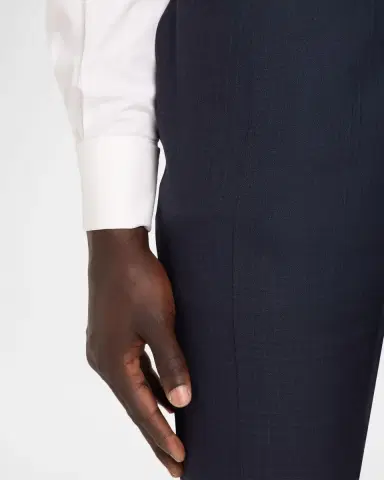 Canali Tonal Plaid Wool Single-Breasted Suit | Thumbnail 10 Canali Tonal Plaid Wool Single-Breasted Suit | Thumbnail 10