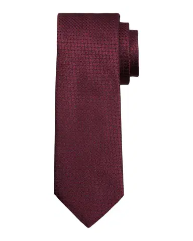 Canali Men's Geometric Silk Jacquard Tie | Thumbnail 1 Canali Men's Geometric Silk Jacquard Tie | Thumbnail 1