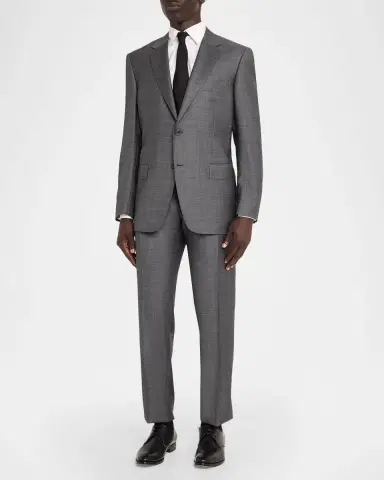 Canali Wool Single-Breasted Suit | Thumbnail 2 Canali Wool Single-Breasted Suit | Thumbnail 2