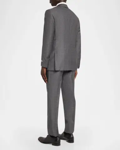 Canali Wool Single-Breasted Suit | Thumbnail 3 Canali Wool Single-Breasted Suit | Thumbnail 3