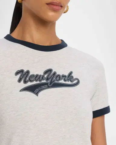 Rag & Bone New York Crewneck Ringer Tee | Thumbnail 5 Rag & Bone New York Crewneck Ringer Tee | Thumbnail 5
