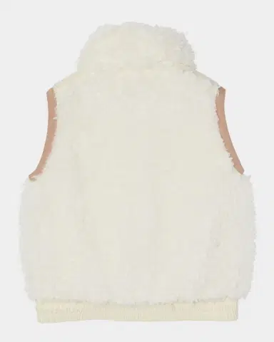 Moncler Grenoble Girl 's Teddy Fleece Down Vest, Size -14 | Thumbnail 2 Moncler Grenoble Girl 's Teddy Fleece Down Vest, Size -14 | Thumbnail 2