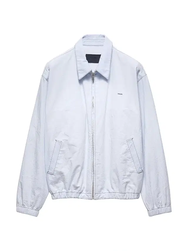 Men's Chambray Blouson Jacket - Blue Men's Chambray Blouson Jacket - Blue