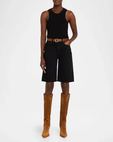 Paris Texas El Dorado Suede Knee-High Boots | Thumbnail 2 Paris Texas El Dorado Suede Knee-High Boots | Thumbnail 2