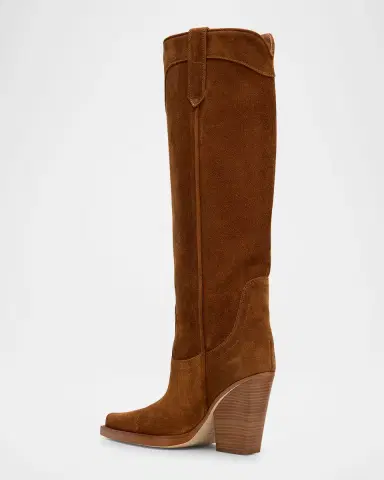 Paris Texas El Dorado Suede Knee-High Boots | Thumbnail 3 Paris Texas El Dorado Suede Knee-High Boots | Thumbnail 3