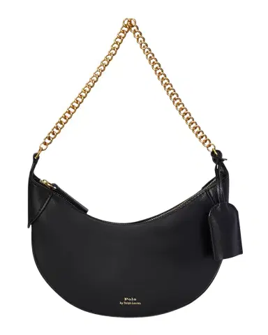 Polo Ralph Lauren Polo ID Leather Mini Chain Bag | Thumbnail 1 Polo Ralph Lauren Polo ID Leather Mini Chain Bag | Thumbnail 1