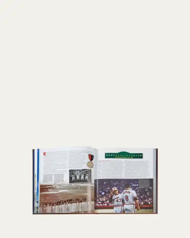 Graphic Image "Ballparks" Leather Bound Book | Thumbnail 3 Graphic Image "Ballparks" Leather Bound Book | Thumbnail 3