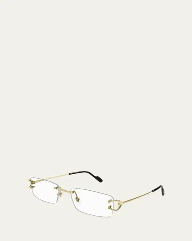 Cartier Men's Rimless Metal Optical Glasses | Thumbnail 2 Cartier Men's Rimless Metal Optical Glasses | Thumbnail 2