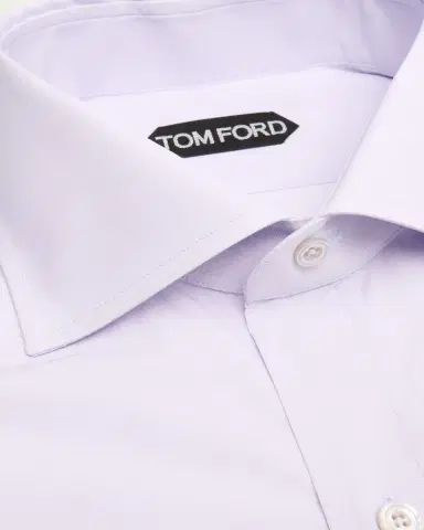 TOM FORD Men's Cotton Dress Shirt | Thumbnail 3 TOM FORD Men's Cotton Dress Shirt | Thumbnail 3