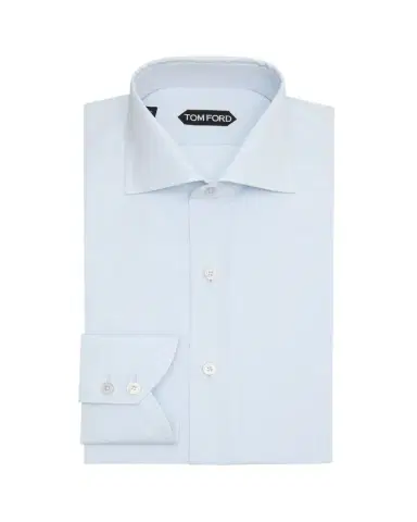 TOM FORD Men's Cotton Dress Shirt | Thumbnail 1 TOM FORD Men's Cotton Dress Shirt | Thumbnail 1