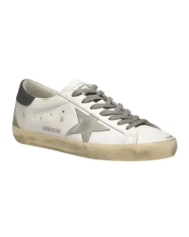 Golden Goose Men's Super-Star Leather and Suede Low-Top Sneakers | Thumbnail 1 Golden Goose Men's Super-Star Leather and Suede Low-Top Sneakers | Thumbnail 1