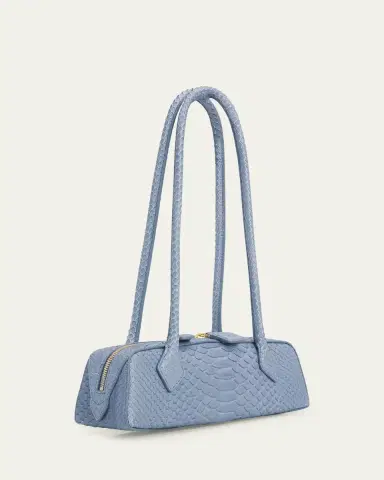 Alaïa Le Teckel Small Snakeskin Shoulder Bag | Thumbnail 3 Alaïa Le Teckel Small Snakeskin Shoulder Bag | Thumbnail 3