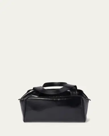 Miu Miu Bauletto Glossy Leather Top-Handle Bag | Thumbnail 3 Miu Miu Bauletto Glossy Leather Top-Handle Bag | Thumbnail 3