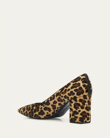 Aquatalia Peony 75mm Leopard-Print Calfhair Pumps | Thumbnail 4 Aquatalia Peony 75mm Leopard-Print Calfhair Pumps | Thumbnail 4