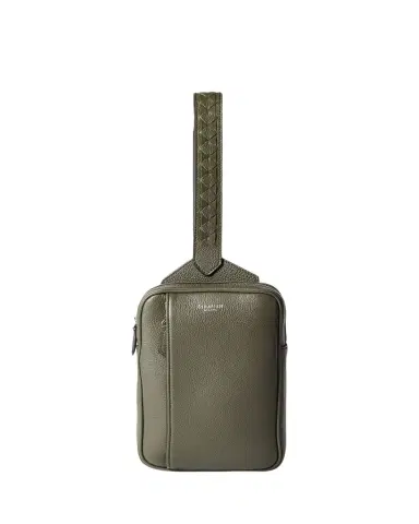 Serapian Men's Cachem Leather Sling Bag | Thumbnail 1 Serapian Men's Cachem Leather Sling Bag | Thumbnail 1