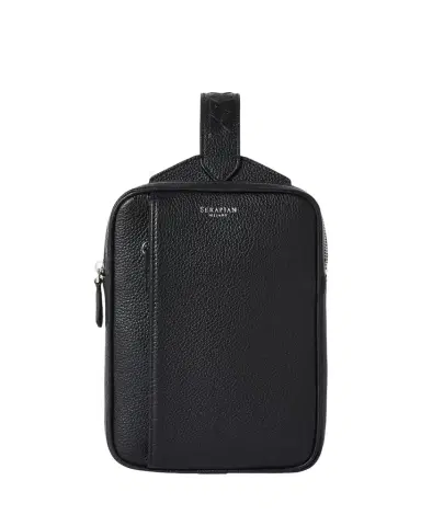 Serapian Men's Cachem Leather Sling Bag | Thumbnail 1 Serapian Men's Cachem Leather Sling Bag | Thumbnail 1