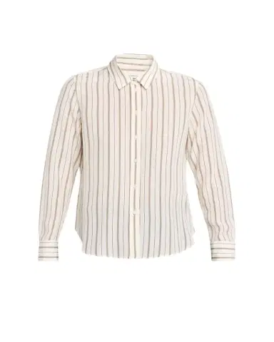 Nili Lotan Gaia Striped Silk Slim Button-Down Shirt | Thumbnail 1 Nili Lotan Gaia Striped Silk Slim Button-Down Shirt | Thumbnail 1