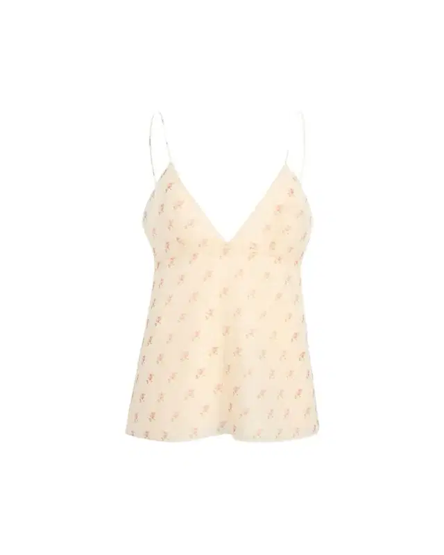 Timy Backless Silk Tank Top Timy Backless Silk Tank Top