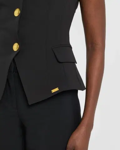 L'Agence Tessa Fitted Vest | Thumbnail 4 L'Agence Tessa Fitted Vest | Thumbnail 4