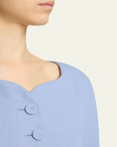 Chloé Linen Crop Jacket | Thumbnail 5 Chloé Linen Crop Jacket | Thumbnail 5