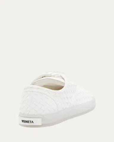 Bottega Veneta Serena Intrecciato Leather Sneakers | Thumbnail 2 Bottega Veneta Serena Intrecciato Leather Sneakers | Thumbnail 2