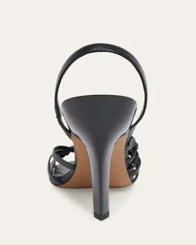Chloé 95mm Estra Knotted Leather Sandals | Thumbnail 2 Chloé 95mm Estra Knotted Leather Sandals | Thumbnail 2
