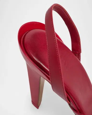 Chloé 95mm Estra Knotted Leather Sandals | Thumbnail 6 Chloé 95mm Estra Knotted Leather Sandals | Thumbnail 6