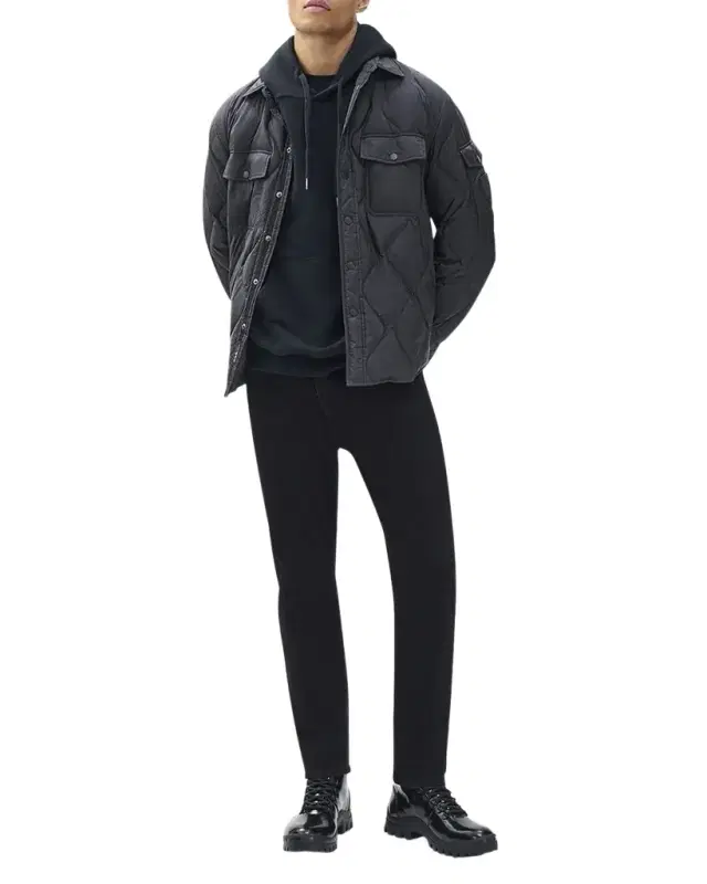 Men 's Dane Quilted Shirt Jacket Men 's Dane Quilted Shirt Jacket