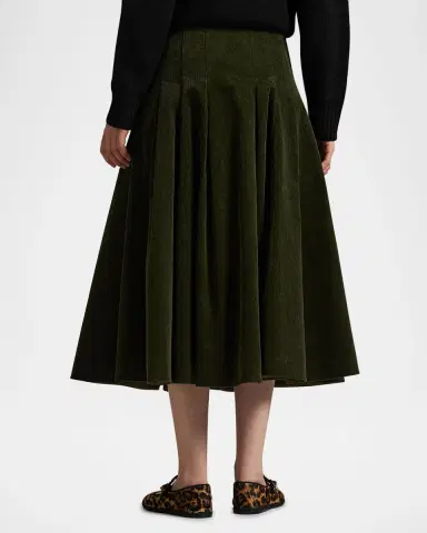 Polo Ralph Lauren Pleated Corduroy Skirt | Thumbnail 2 Polo Ralph Lauren Pleated Corduroy Skirt | Thumbnail 2