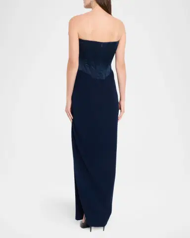 Gaurav Gupta Sculptural Ruffled Strapless Corset Gown | Thumbnail 2 Gaurav Gupta Sculptural Ruffled Strapless Corset Gown | Thumbnail 2