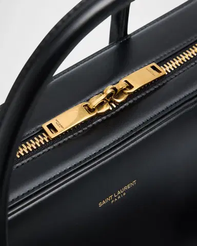 Saint Laurent Men's Sac De Jour Large Slim Briefcase in Smooth Leather | Thumbnail 6 Saint Laurent Men's Sac De Jour Large Slim Briefcase in Smooth Leather | Thumbnail 6