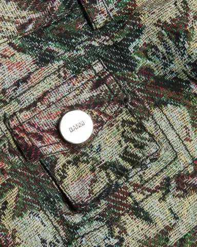 Ganni Tapestry Twill Cargo Pants | Thumbnail 5 Ganni Tapestry Twill Cargo Pants | Thumbnail 5