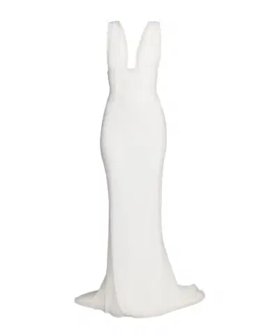 Stella McCartney Plunging Sleeveless Sculpted Trumpet Gown | Thumbnail 1 Stella McCartney Plunging Sleeveless Sculpted Trumpet Gown | Thumbnail 1