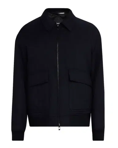 Theory Men's Modern Aviator Jacket in Dapper Wool | Thumbnail 1 Theory Men's Modern Aviator Jacket in Dapper Wool | Thumbnail 1