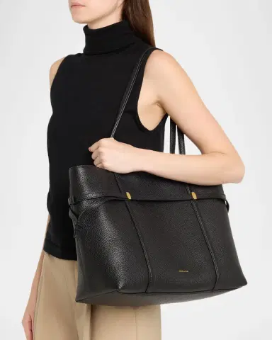 Veronica Beard Lasso Belted Leather Tote Bag | Thumbnail 2 Veronica Beard Lasso Belted Leather Tote Bag | Thumbnail 2