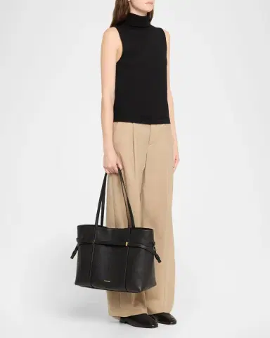 Veronica Beard Lasso Belted Leather Tote Bag | Thumbnail 6 Veronica Beard Lasso Belted Leather Tote Bag | Thumbnail 6