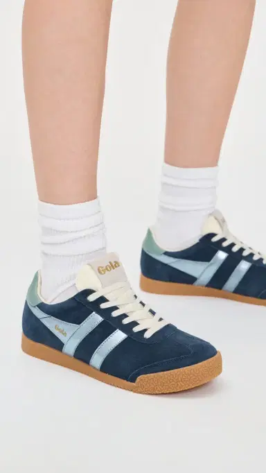Gola Elan Glitz Sneakers Navy/Air/Green Mist | Thumbnail 3 Gola Elan Glitz Sneakers Navy/Air/Green Mist | Thumbnail 3