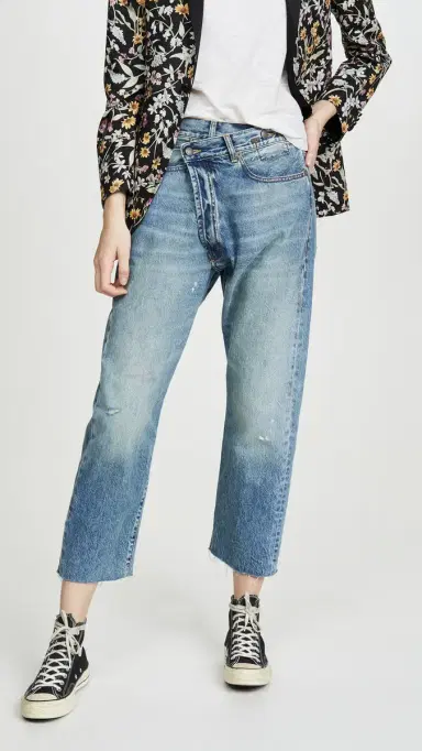 R13 Crossover Jeans Jasper Blue | Thumbnail 2 R13 Crossover Jeans Jasper Blue | Thumbnail 2