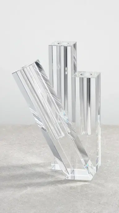 Tizo Design Crystal Glass Triple Bud Vase | Thumbnail 3 Tizo Design Crystal Glass Triple Bud Vase | Thumbnail 3