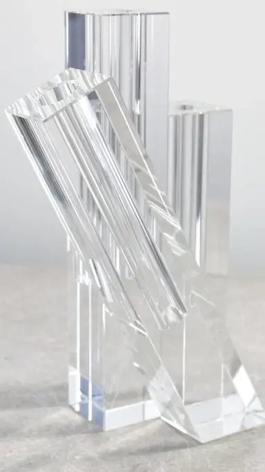 Tizo Design Crystal Glass Triple Bud Vase | Thumbnail 4 Tizo Design Crystal Glass Triple Bud Vase | Thumbnail 4