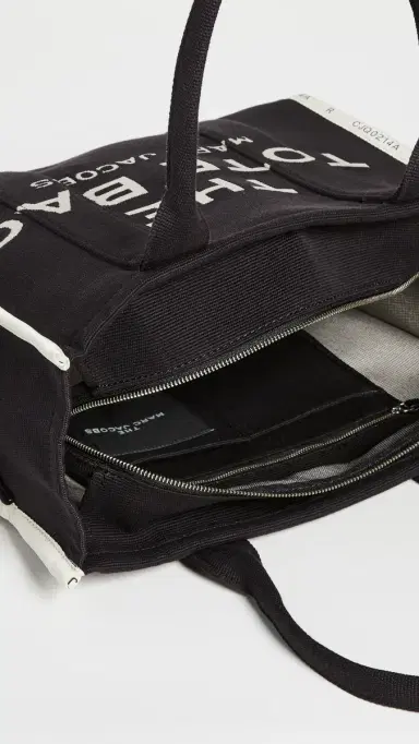 Marc Jacobs The Jacquard Large Tote Bag Black One Size | Thumbnail 6 Marc Jacobs The Jacquard Large Tote Bag Black One Size | Thumbnail 6