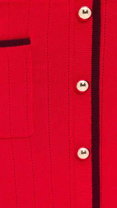 LE BOP Diana Knit kirt Red | Thumbnail 6 LE BOP Diana Knit kirt Red | Thumbnail 6